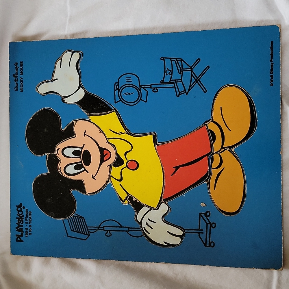Disney Playskool Mickey Mouse 8 piece puzzle